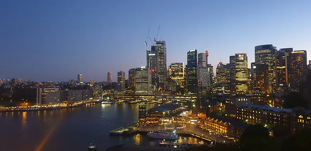 Sydney v noci